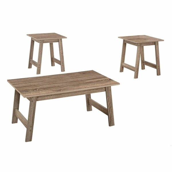 Dark Taupe Table Set - Set of 3